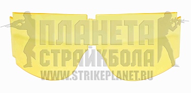 детальное фото для раздела Линза для очков X800, желтая (Б/У) интернет-магазин "Планета страйкбола»