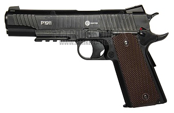 gunter пистолет colt p1911, пневматический, 4,5мм