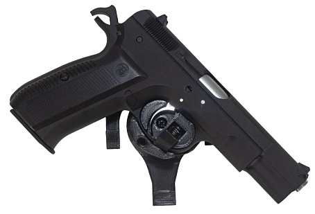 Кобура Strike TRIG для пистолета CZ75 на MOLLE, пластик, черный
