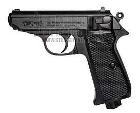 пистолет пневматический walther ppk/s черный 4.5мм