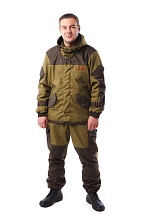 костюм экипирус горный ветрозащитный горка-3 на флисе 60-62 182-188 хаки