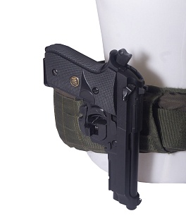 Кобура Strike TRIG для пистолета Beretta 92 на MOLLE, пластик, черный
