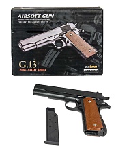 Galaxy Пистолет Colt M1911 A1, спринг (g13)