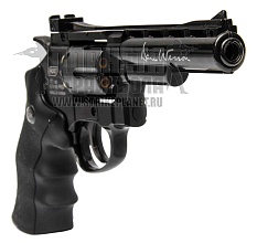 Револьвер пневматический ASG Dan Wesson 4" черный 4.5мм