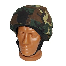 детальное фото Чехол на шлем, зеленый камуфляж интернет-магазин "Планета страйкбола"