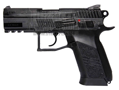 пистолет пневматический asg cz75 p-07 duty nbb 4.5мм
