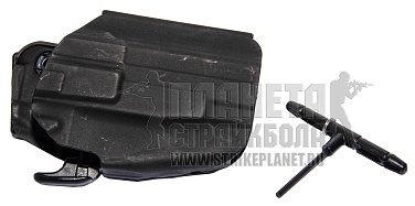 детальное фото Кобура FMA GLS5 для Glock черная (tb1188-bk) интернет-магазин "Планета страйкбола"