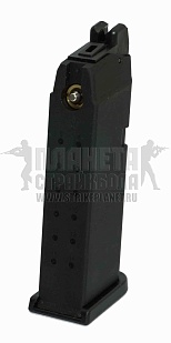 Магазин KJW Glock 23, 32C 20 шаров greengas (g23-m)
