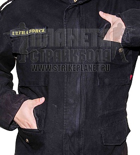 Куртка Rothco M-65 Ultra Force vintage М черная
